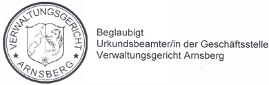 beglaubigt