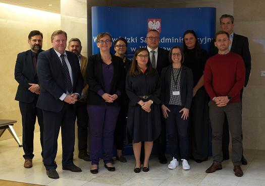 Delegation des Verwaltungsgerichts Düsseldorf zu Gast beim Woiwodschaftsverwaltungsgericht Warschau