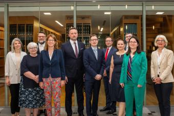 Ungarische Delegation zu Gast im OVG NRW