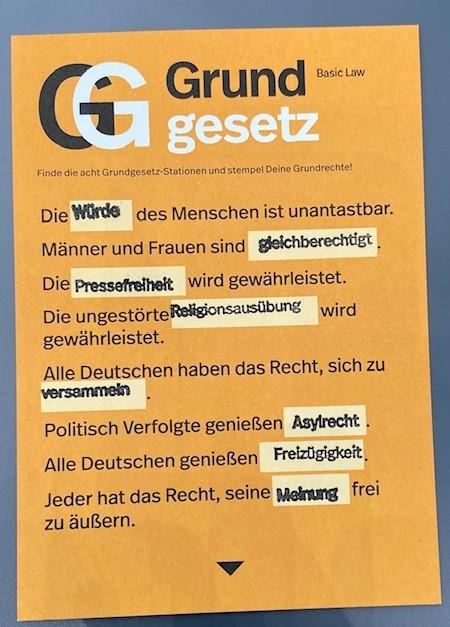 Haus der Gesichte Quiz GG