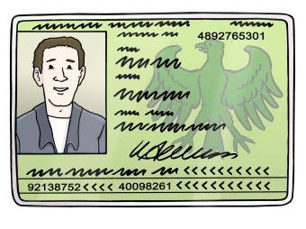 Personalausweis Grafik