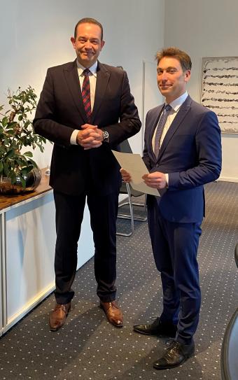 Herr Wolsztynski und Herr Dr. Bleschick