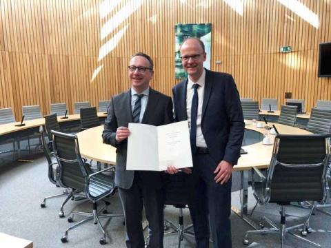 Arnim Sabrowsky ist neuer Präsident des Landgerichts Dortmund