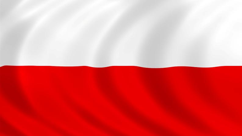Polnische Flagge