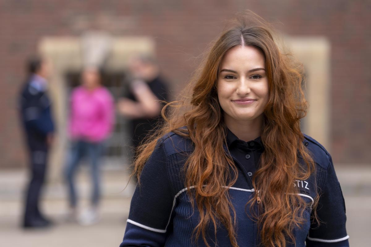 Justizvollzugsobersekretäranwärterin 