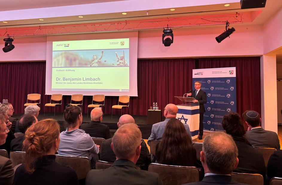 Minister Limbach Veranstaltung Jüdische Gemeinde