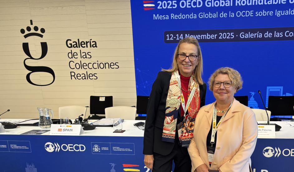 Staatssekretärin Dr. Daniela Brücker und Maria Margarete Gosse