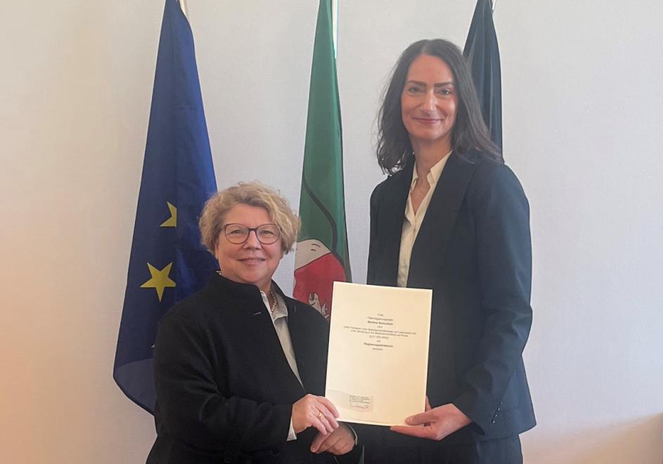 Dr. Daniela Brückner (li.) und Martina Schuchert