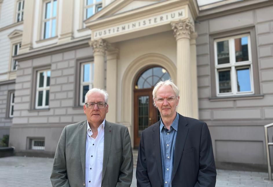 Ulf Borrmann und Hans-Michael Borgas