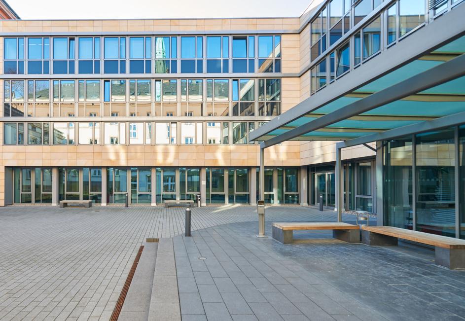 Außenansicht des Landesjustizprüfungsamtes