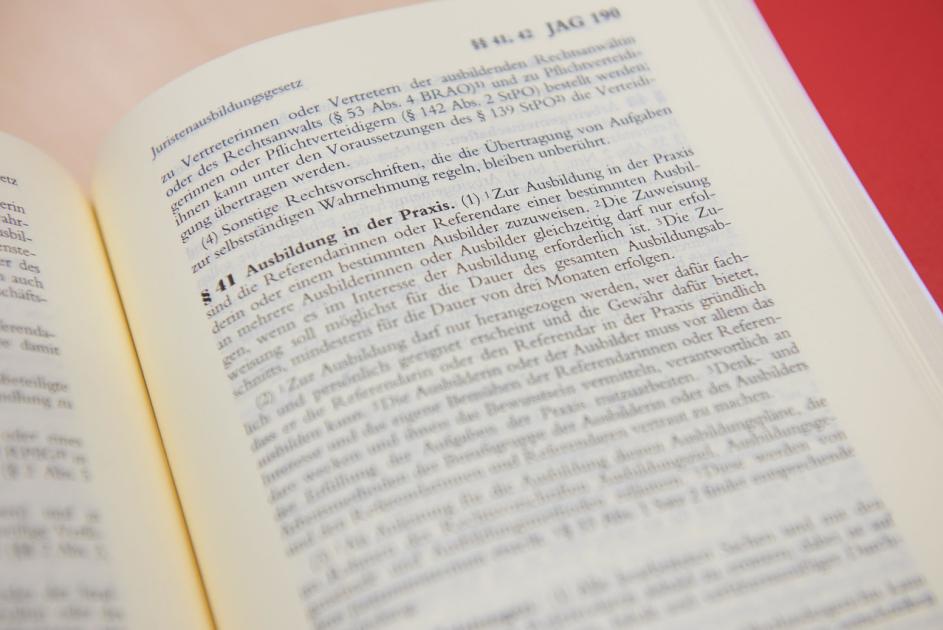 Paragraph 41 des Juristenausbildungsgesetzes