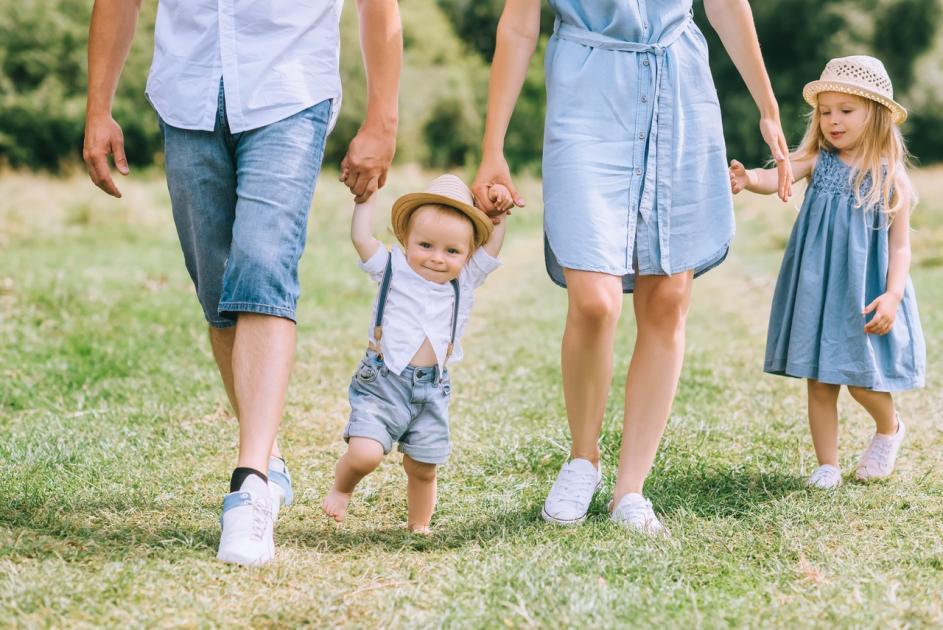 Eltern mit Kindern