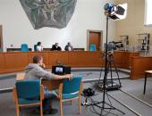 Dreharbeiten Wuppertal Landgericht
