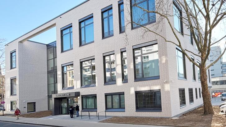 Prozessgebäude des Landgerichts Bonn in Siegburg 