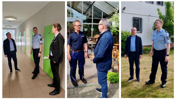 Minister Limbach zu Besuch in der JVA Bielefeld Senne