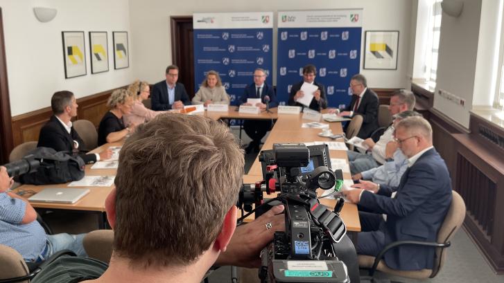 ZeFin Pressekonferenz