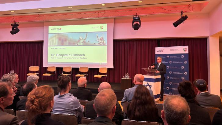 Minister Limbach Veranstaltung Jüdische Gemeinde