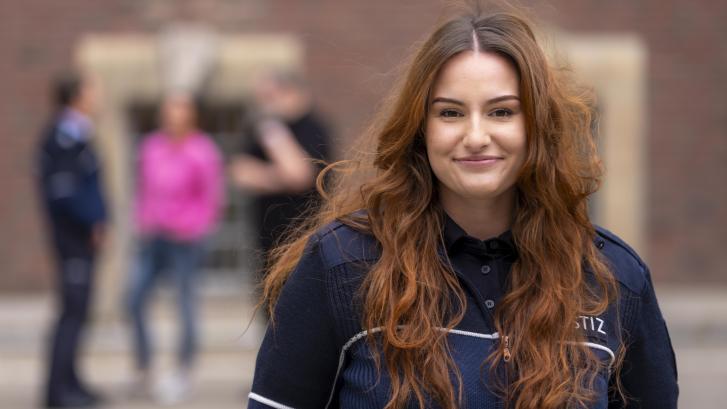 Justizvollzugsobersekretäranwärterin 