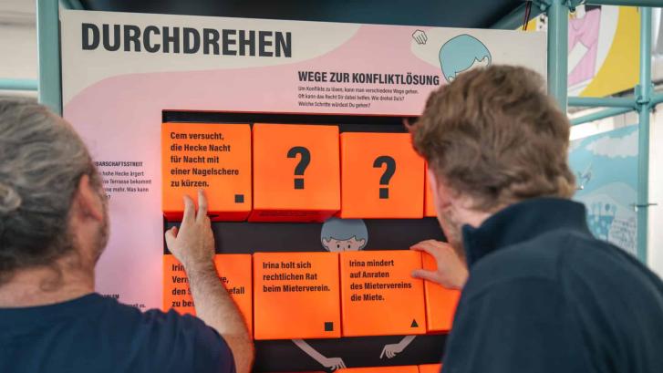 Ausstellung der Stiftung Forum Recht
