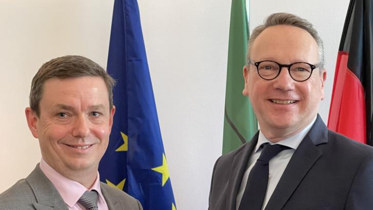 Minister und Andreas Ostheimer