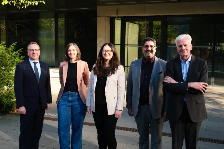 Dr. Benjamin Limbach, Silke Tölle-Pusch, Melina Petrovic, Prof. Dr. Emanuel Towfigh, Prof. Dr. Stefan Huster