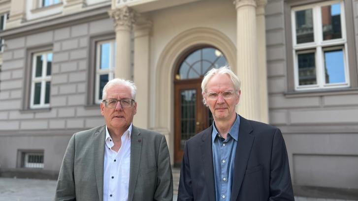 Ulf Borrmann und Hans-Michael Borgas