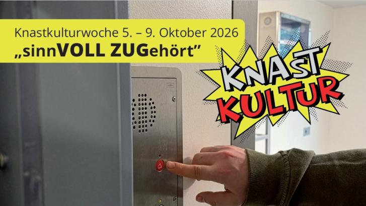 Hinweis auf die Knastkulturwoche 2026