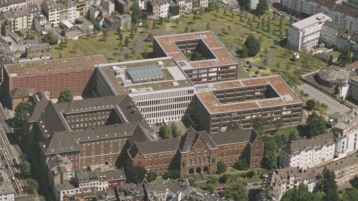 Luftbild Arbeitsgericht Aachen