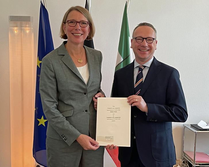 Stefanie Rüntz ist die neue Präsidentin des Landgerichts Wuppertal