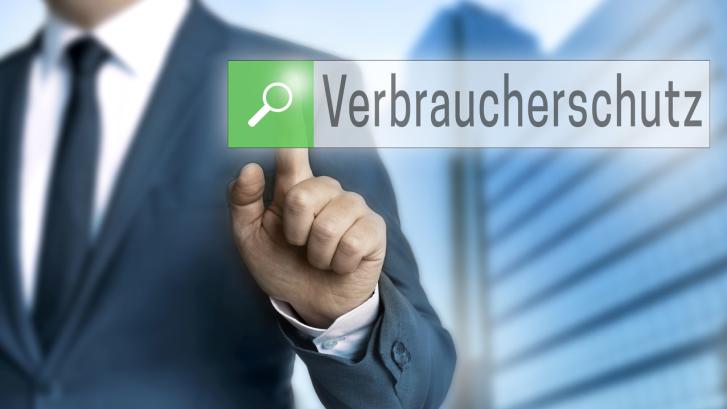Mann / Verbraucherschutz Suchfeld