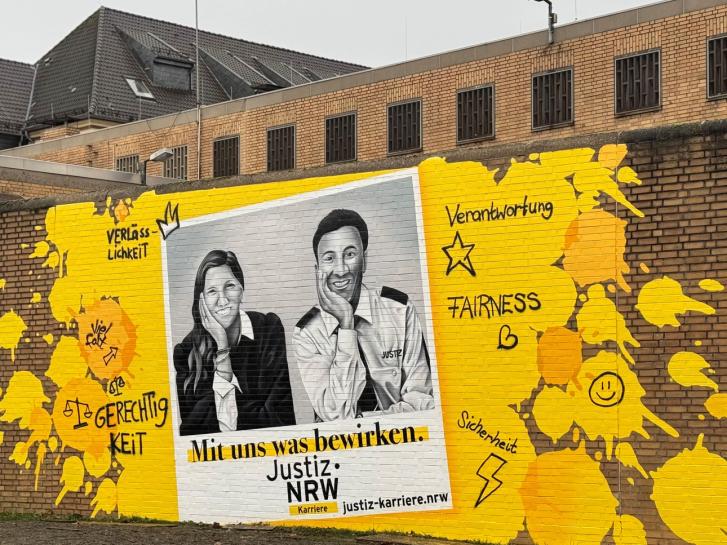 Graffiti in der JVA Dinslaken